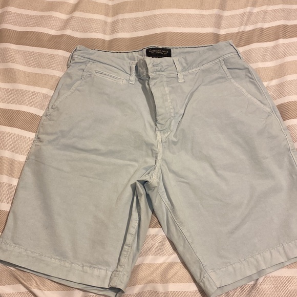 Men’s American Eagle Blue Shorts Size 32 - Picture 1 of 6